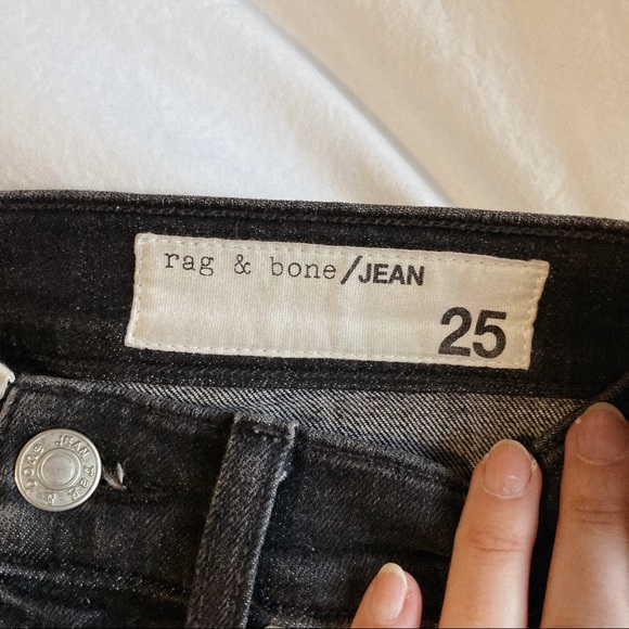 Rag and Bone high rise skinny Jean - Picture 3 of 7